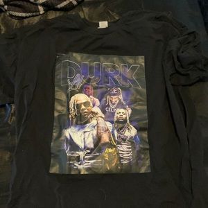 im selling this lil durk graphic tee for 8 dollars , brand new
